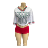 Mexico Mami Diamond Crop Jersey
