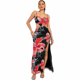 Midnight Bloom Maxi Dress