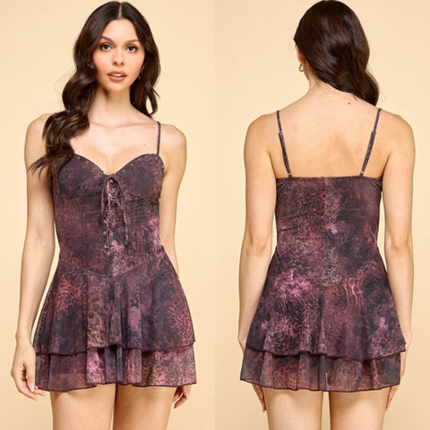 Studded Midnight Safari Dress