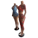 Wild Tropical Capri Set