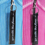 Go with the flow zipper jumper