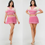 Pretty girl Tennis set