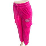 HK Crystal cargo pants