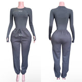 Cutie Patootie Jogger Set- Long Sleeve