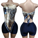 Scarf shorts set