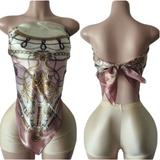 Scarf shorts set