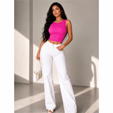Preety Stripe & Slay Crop Top