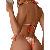 Orange Orchid Bikini
