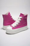 Pink plats sneaks