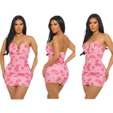 Preety Petals Mini Dress