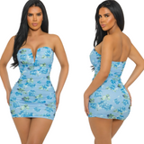 Preety Petals Mini Dress