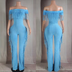 Fringe jumper