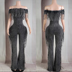Fringe jumper