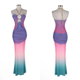 Preety Ocean glow dress