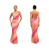 Ombré Sunset maxi dress
