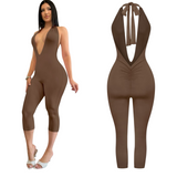 Capri Halter Jumpsuit 2