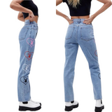 Y2K Playboy Denim Jeans