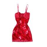 Scarlet Seduction Hibiscus dress