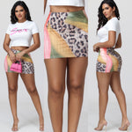 Jungle fever bling skirt