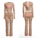 Glam leopard set