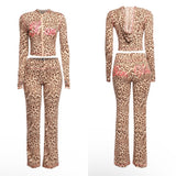 Glam leopard set