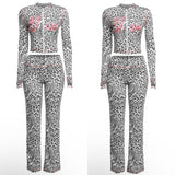 Glam leopard set