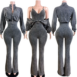 Jumper and jacket set