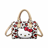 Hello Kitty Cherry Leopard Pillow Purse