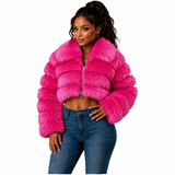 Rich Girl Energy Faux Fur Jacket