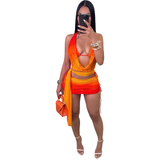 Sunset Sangria Skirt Set