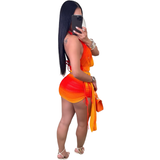 Sunset Sangria Skirt Set