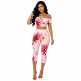 Preety Coral Capri Set