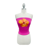 Preety Hibiscus Tube Top