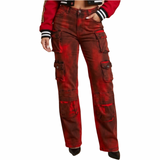 Rebel Rouge Vintage Cargo Jeans