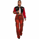 Rebel Rouge Vintage Cargo Jeans