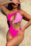 Pink shades swimsuit