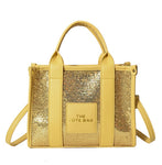 Glitter tote bag