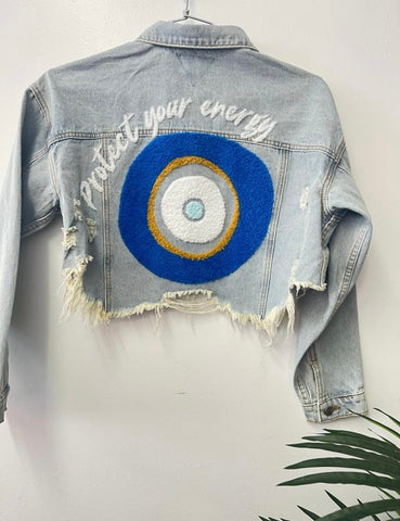 Protect your Energy denim jacket