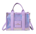 Glitter tote bag