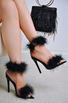 Poppin Feather heels