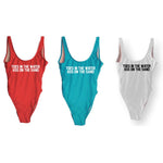 Multiple One piece swimsuits