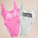 Champagne Campaign Swimsuit