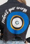 Protect your Energy denim jacket