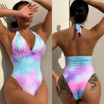 Cotton candy swimsuit