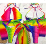 Rainbow swimsuit