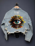Unity denim crop jacket