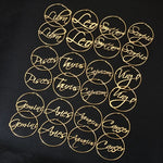 Zodiac hoop earring