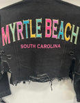 Myrtle Beach Denim Crop Jacket