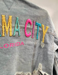 Panama City Denim Crop Jacket