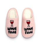 Wine time slippers